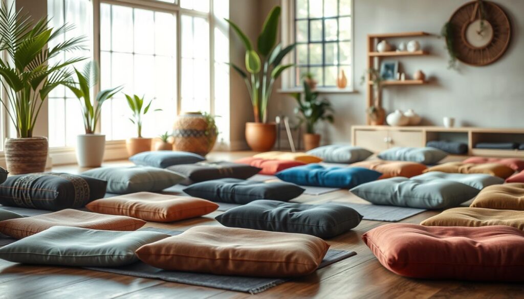 meditation cushions